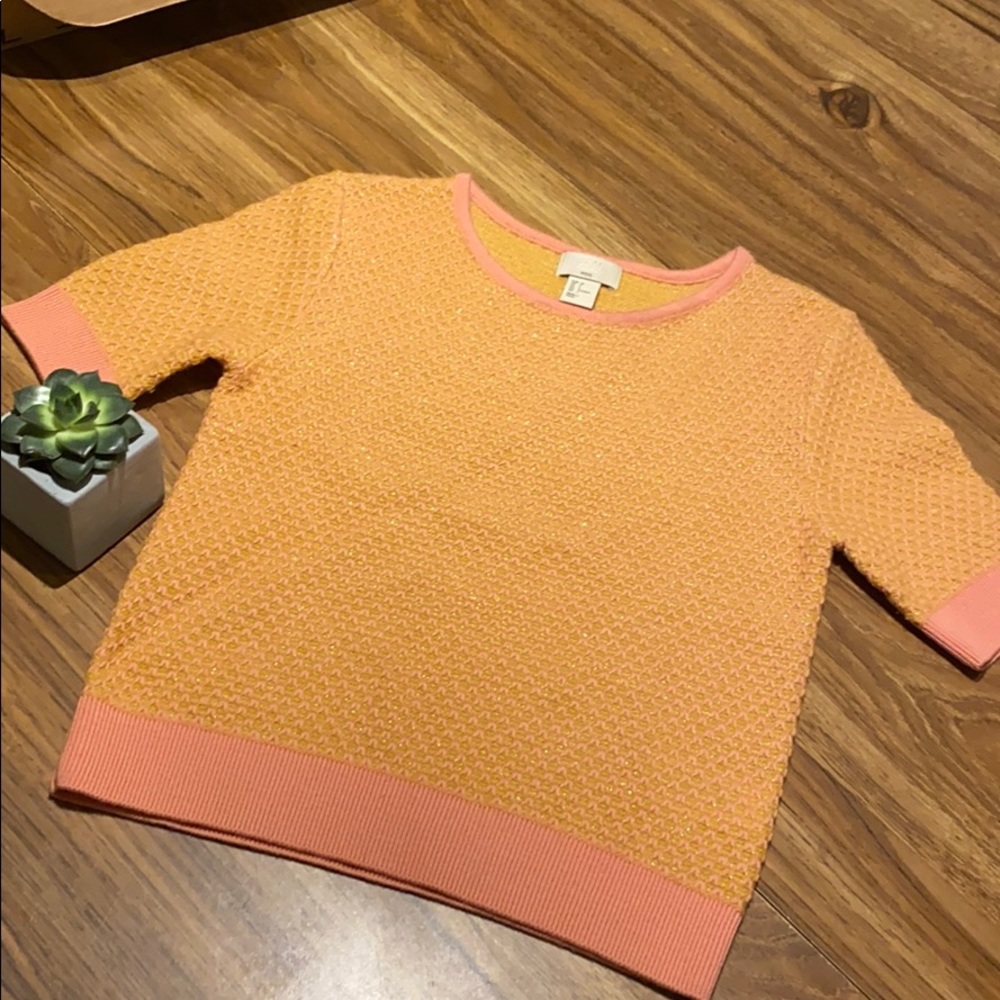 Like new H&M short sleeved wool sweater